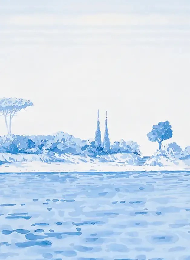 Isidore Leroy Carta da parati panoramica Rivage Original - Panel 2