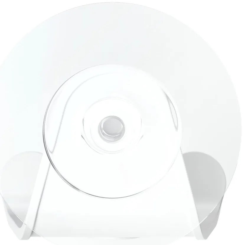 Gancio bianco autoportante in plastica riciclata Flex Adhesive - Umbra