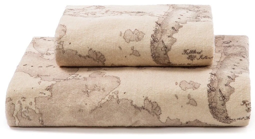 Asciugamano con Ospite in Cotone Geo Safari Standard Alviero