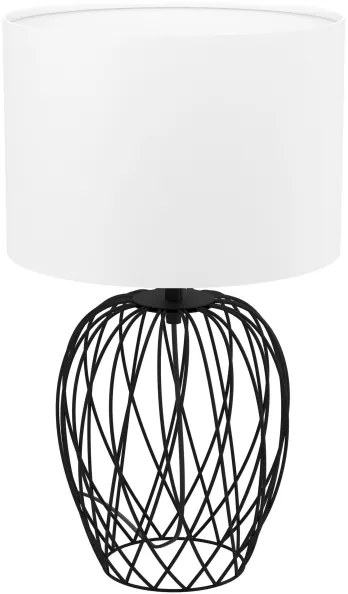 Eglo 43652 - Lampada da tavolo NIMLET 1xE27/40W/230V bianco