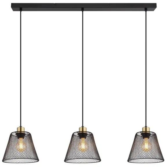 Globo 15646-3H - Lampadario a sospensione con filo BAKU 3xE27/40W/230V