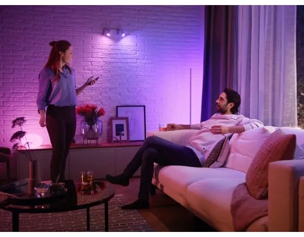 Set base Philips Hue WACA 3xGU10/5,7W 2000-6500K + dispositivo di collegamento