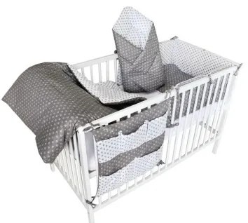 COSING - set da 9 pezzi per neonati Sleeplease grigio/bianco