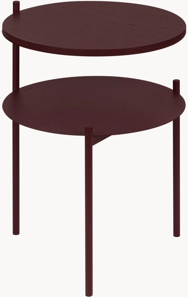 Comodino con piano in legno Tu
