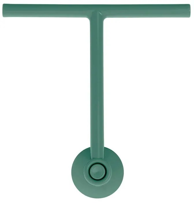 Tergivetro doccia verde in plastica antigraffio con ventosa Spring