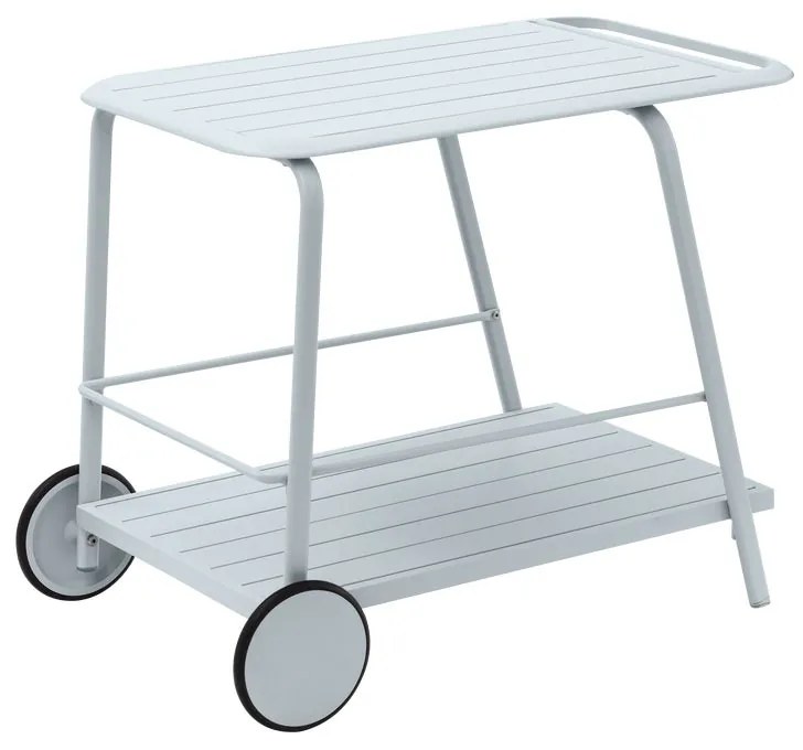 Carrello da dessert in alluminio colore azzurro Naterial   X 69.5 cm