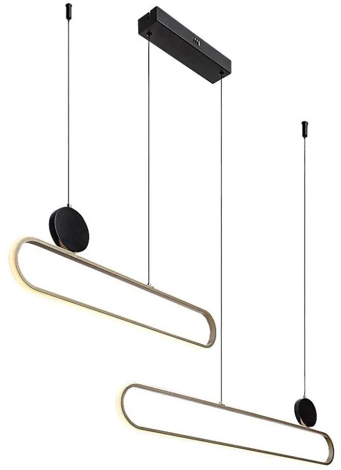 Rabalux 72268 - Lampadario LED a sospensione con filo CIRCADO 2xLED/24W/230V 3000K