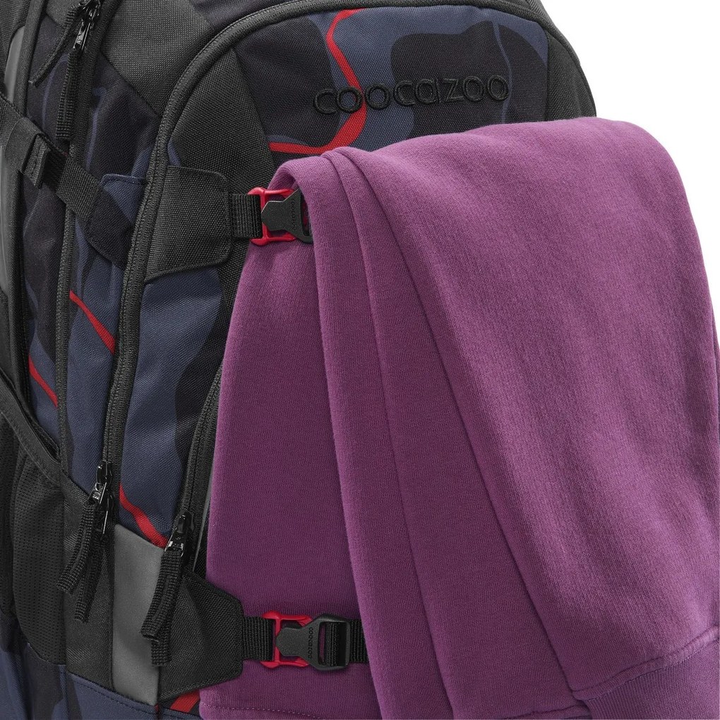 Zaino scuola coocazoo MATE, Lava Lines, certificato AGR