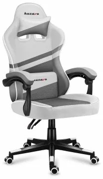 Sedia Gaming Huzaro HZ-Force 4.4 White Mesh Bianco