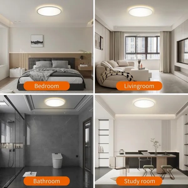 Brilagi-LED Lampada dimmerabile con sensore ULTRA SLIM LED/18W/230V Ø30 cm+DO