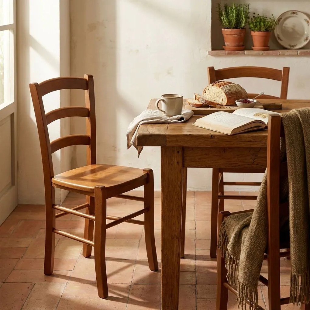 JACKLYN - sedia in legno massello