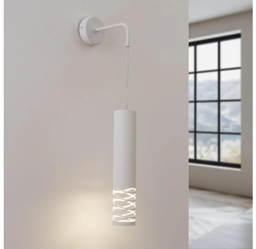 Sollux SL.1690 - Applique LAMI 1xGU10/10W/230V bianco