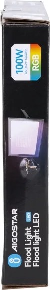 Aigostar - Faro LED RGB dimmerabile LED/100W/230V IP65 + telecomando