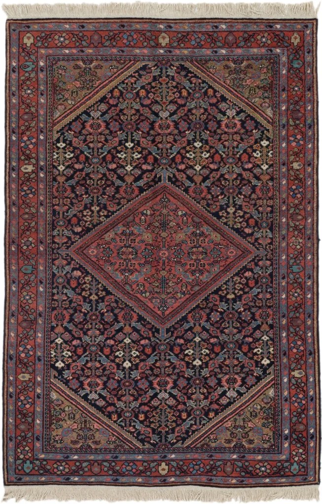 Meshkin Tappeto 130 x 200 (Iran) Annodato A Mano