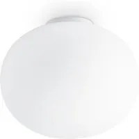 Plafoniera Contemporanea Cotton Metallo Bianco 1 Luce E27 42W Ip20