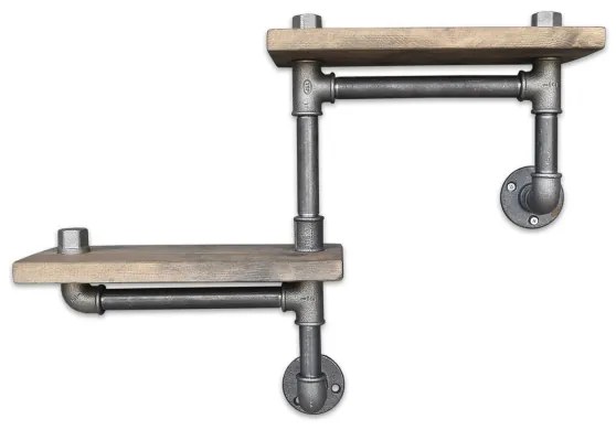 Mensola da parete BORURAF 30x55 cm abete