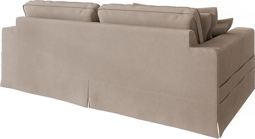 Divano marrone chiaro 236 cm Nora – Ropez