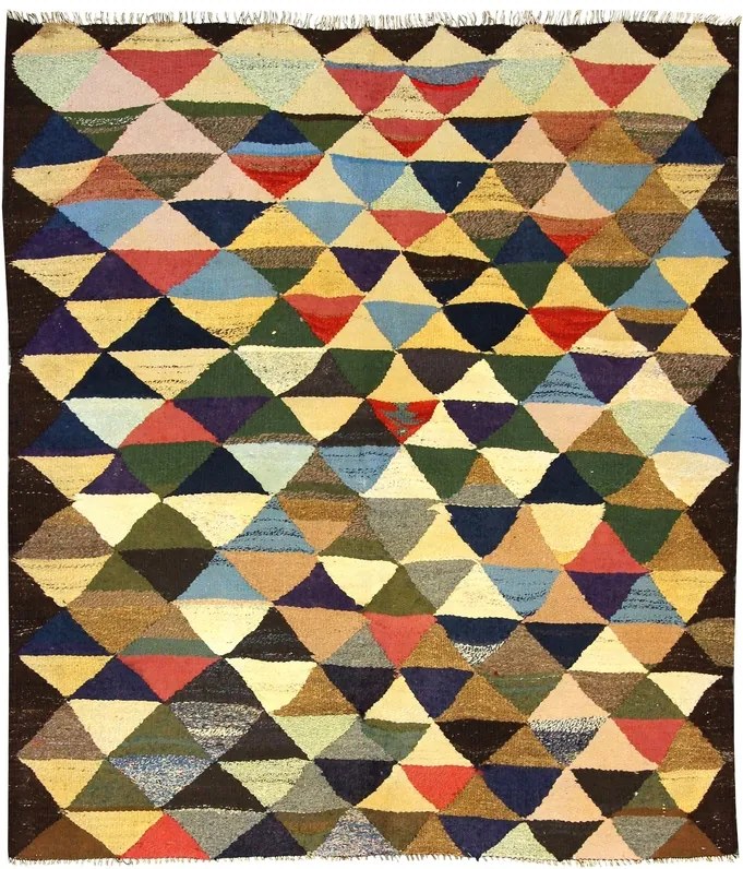 Kilim Tappeto persiano 200x170 (Iran) Tessuto A Mano