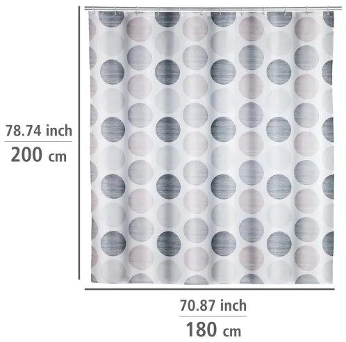 WENKO 25750100 - Tenda da doccia 180x200 cm multicolore