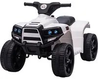 Mini Quad Elettrico per Bambini 6V Nero Bianco