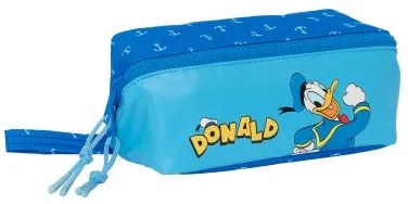 Astuccio Scuola Donald Azzurro 22 x 10 x 10 cm