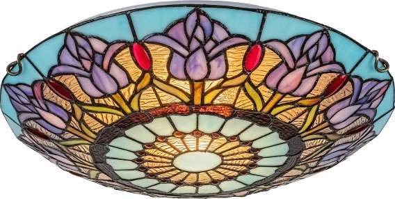 Brilagi - Plafoniera in stile Tiffany LORAS 2xE27/60W/230V