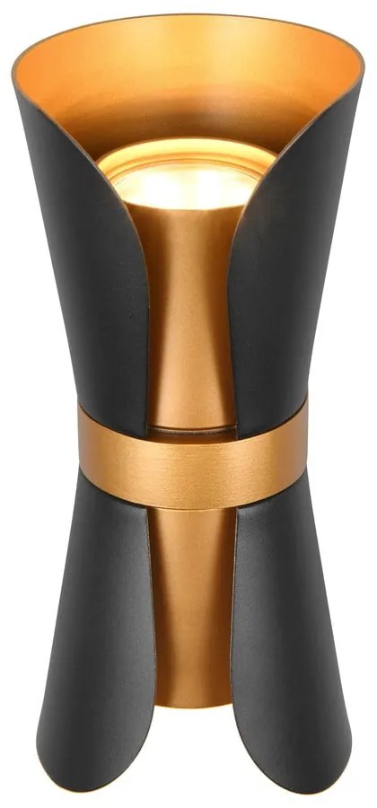 Lampada da parete in colore nero-bronzo Coat - Trio