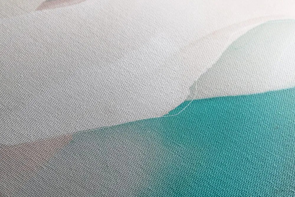 Quadro su tela – Astrazione blu moderna