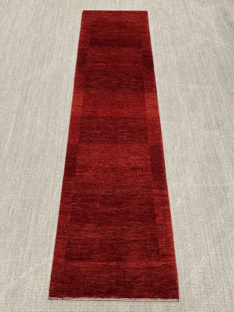 Loribaft Tappeto persiano 80x290 Rosso (Iran) Annodato A Mano