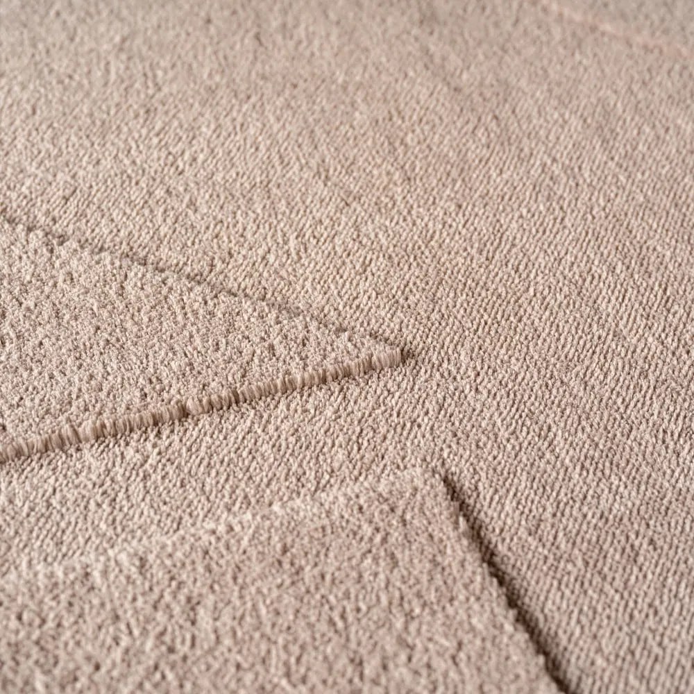 Tappeto marrone chiaro lavabile 200x290 cm Pompei 1614 – Ayyildiz Carpets