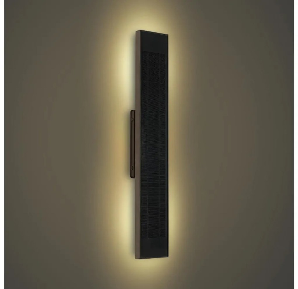 Brilagi - Applique solare a LED SUN, 4 W, 230 V, 60 cm, 4000 mAh, IP44