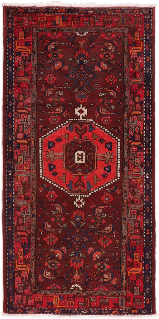 Hamedan Tappeto persiano 210 x 100 (Iran) Annodato A Mano