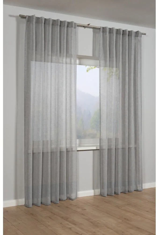 Tenda grigia 245x140 cm Natur - Gardinia