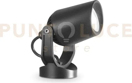 Elio proiettore ip66 nero orientabile 1 luce attacco gu10 lampadina...