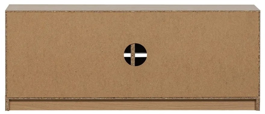 Tavolo TV modulare in rovere naturale 110x44 cm Modulair - vtwonen