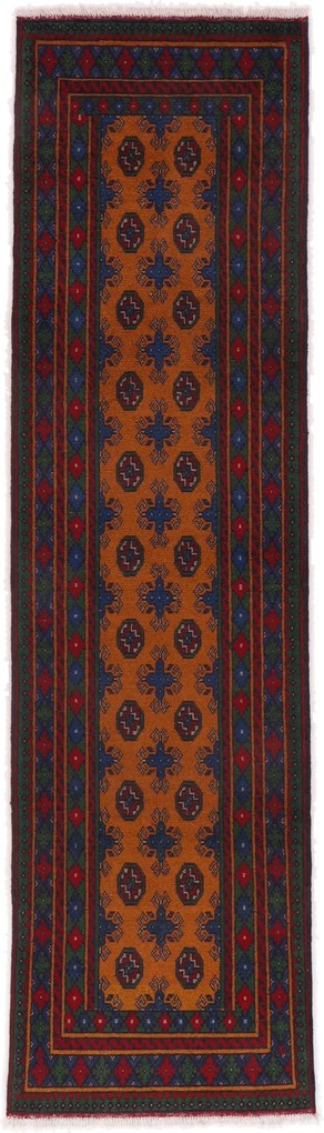 Afghan Tappeto orientale 80x290 (Afghanistan) Annodato A Mano