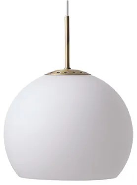 Ball Glass Lampada a Sospensione Ø25 Opale Bianco - Frandsen