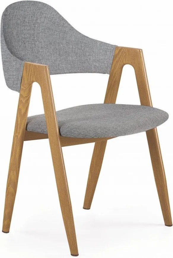 Sedia K344 materiale grigio
