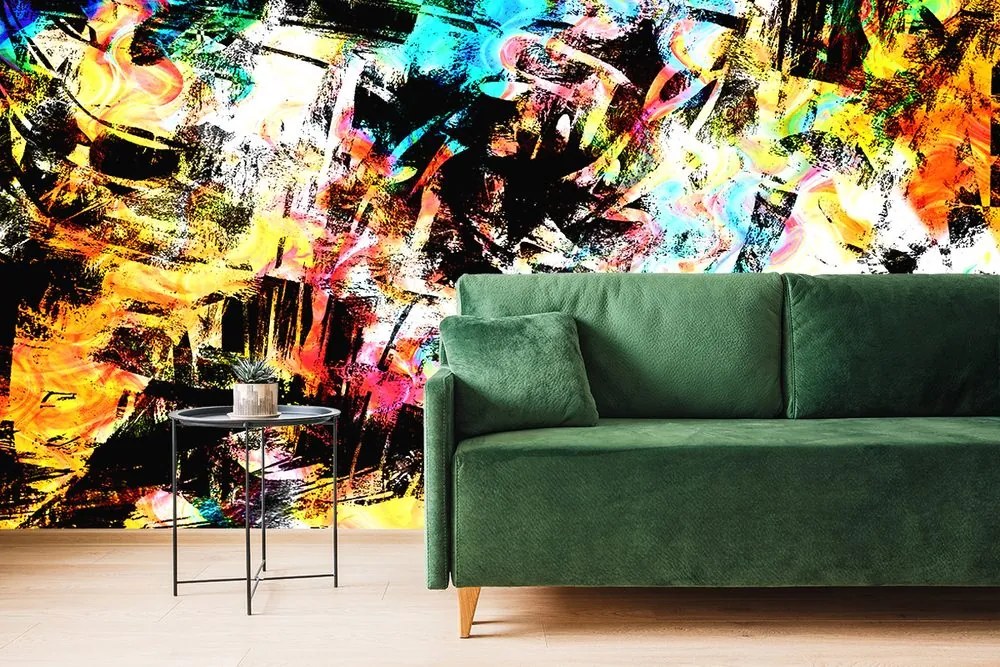 Carta da parati – Arte Graffiti Unica