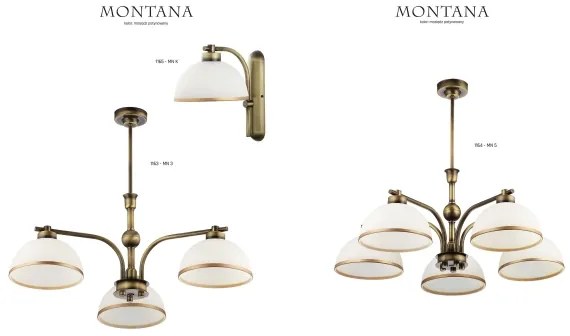 Jupiter 1165 - Applique MONTANA 1xE27/60W/230V