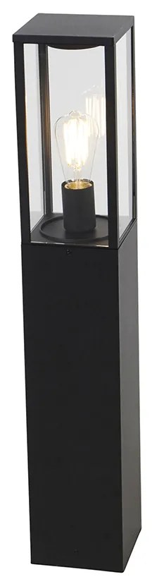 Lampada da terra per esterni intelligente nera 80 cm con WiFi ST64 - Charlois