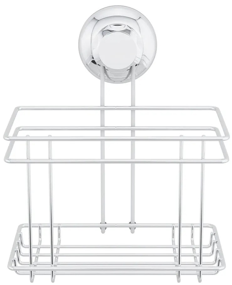 Mensola autoportante in metallo per bagno in argento Bestlock Bath - Compactor