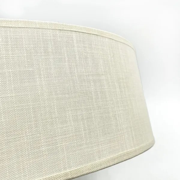 Brilagi - LED Plafoniera BELLADONNA 3xE27/15W/230V diametro 50 cm color crema/quercia