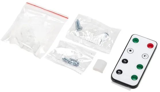 Aigostar - Striscia solare LED dimmerabile 5W 3,2V 5m 2700K IP65 + DO