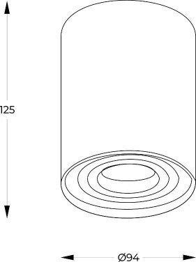 Zuma Line 89201-N - Faretto LED RGBW dimmerabile RONDOO 1xGU10/4,8W/230V nero + telecomando