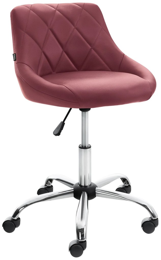 Arbeitshocker Lazio - Sedia Girevole Di Design Per Ambienti Professionali / Orange / Kunstleder
