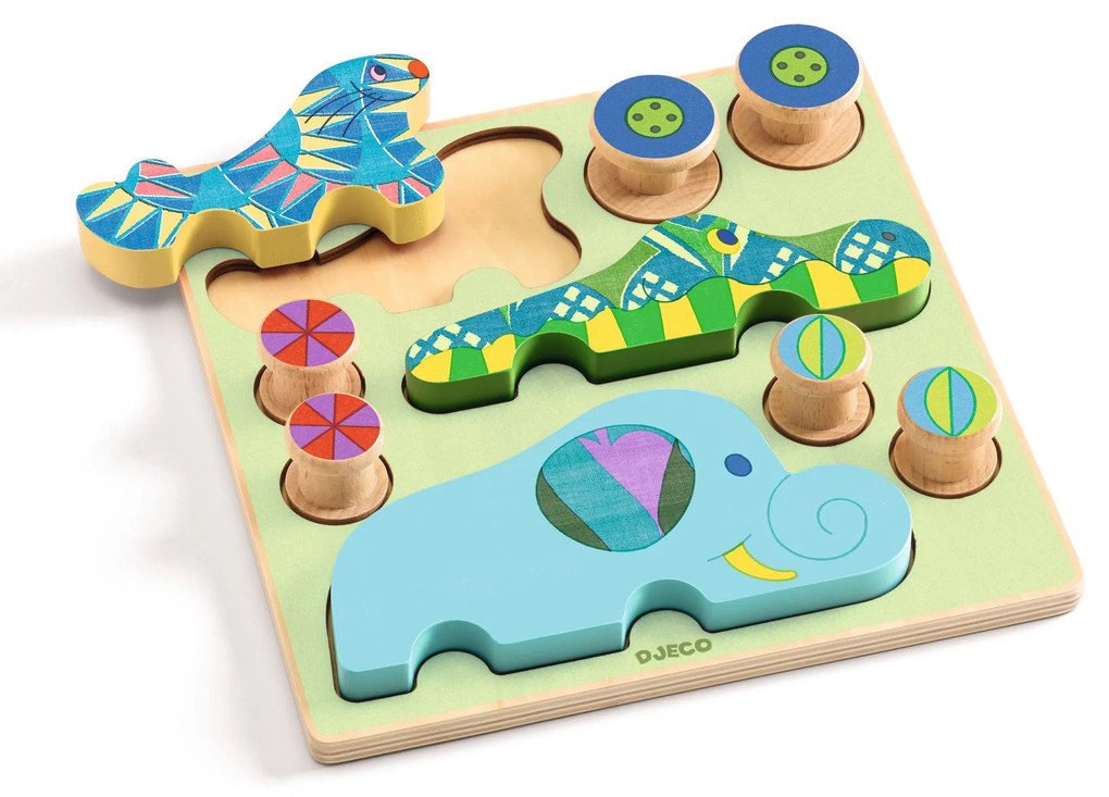 Puzz & Roll Bariolo - 2in1 - Animali