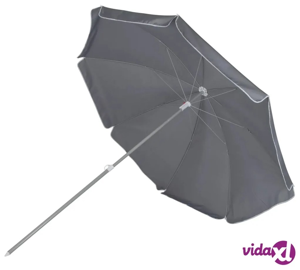 Bo-Camp Ombrellone 165 cm Grigio