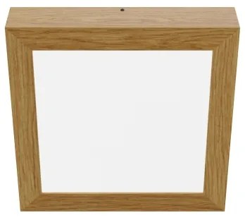 APLED - Plafoniera LED QUADRA LED/24W/230V quercia