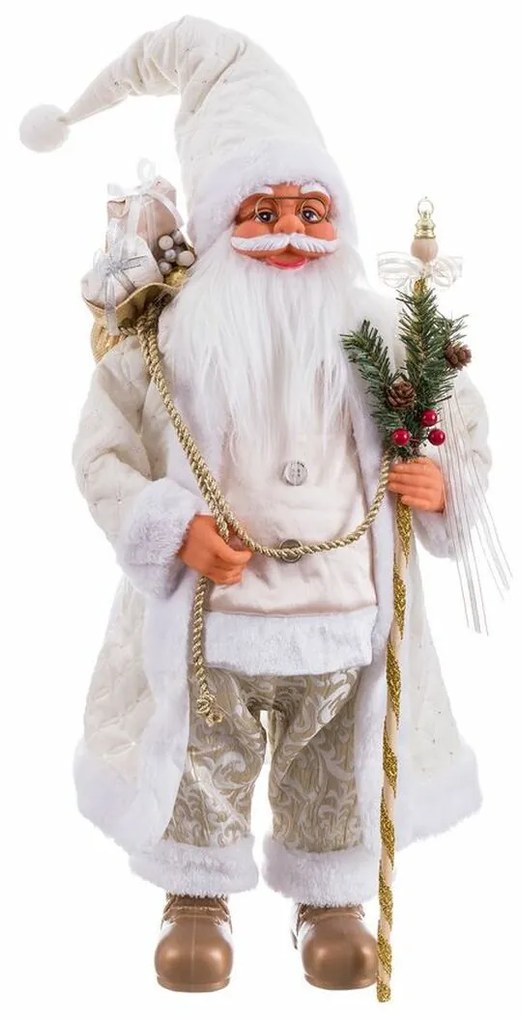 Babbo Natale Bianco 32 X 25 X 87 CM